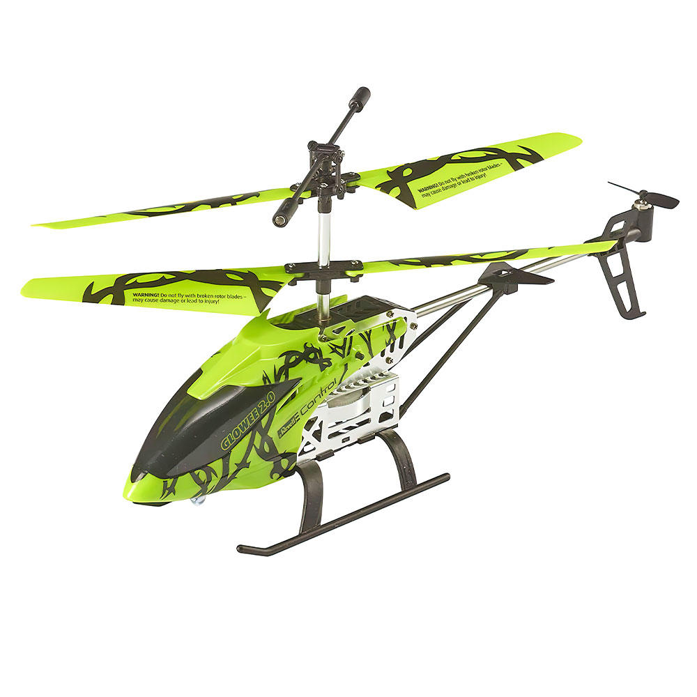 Radiostyrd Helikopter Glow In the Dark