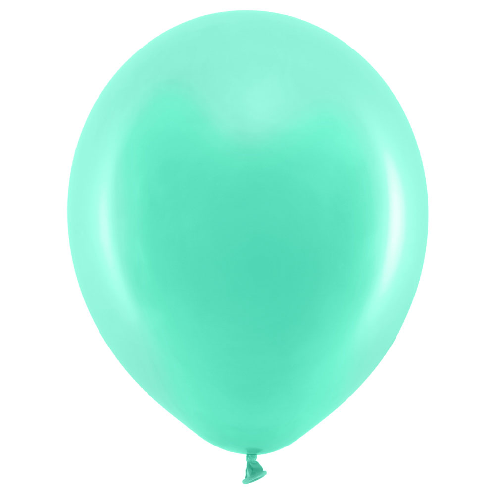 Läs mer om Rainbow Latexballonger Pastell Mintgröna