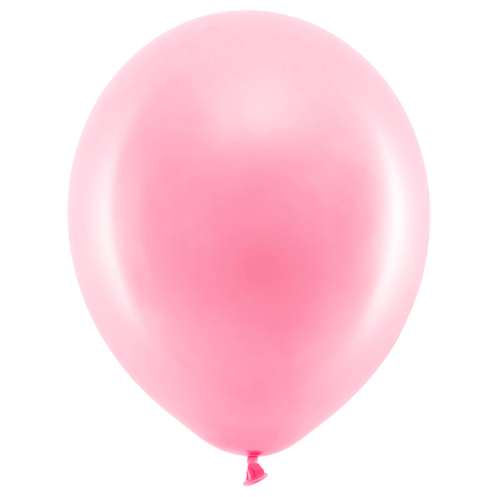Läs mer om Rainbow Latexballonger Pastell Rosa