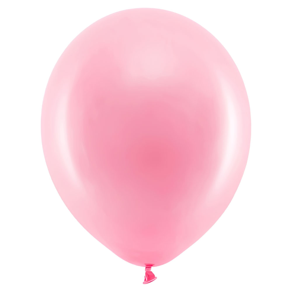 Läs mer om Rainbow Små Latexballonger Pastell Rosa 100-pack