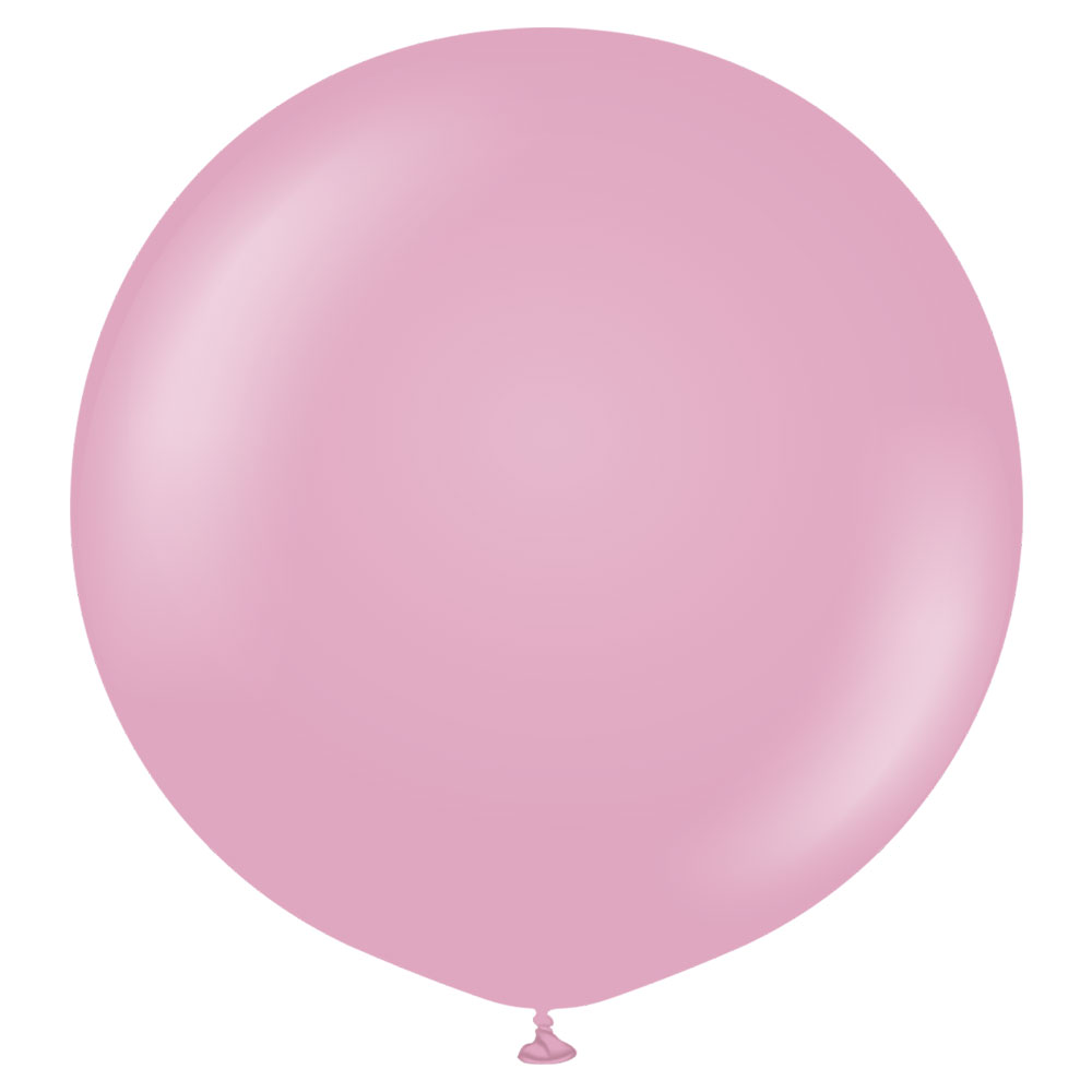 Läs mer om Rosa Gigantiska Latexballonger Dusty Rose 2-pack