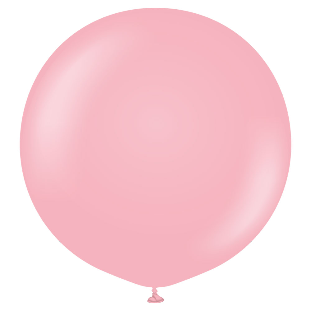 Läs mer om Rosa Gigantiska Latexballonger Flamingo Pink 2-pack