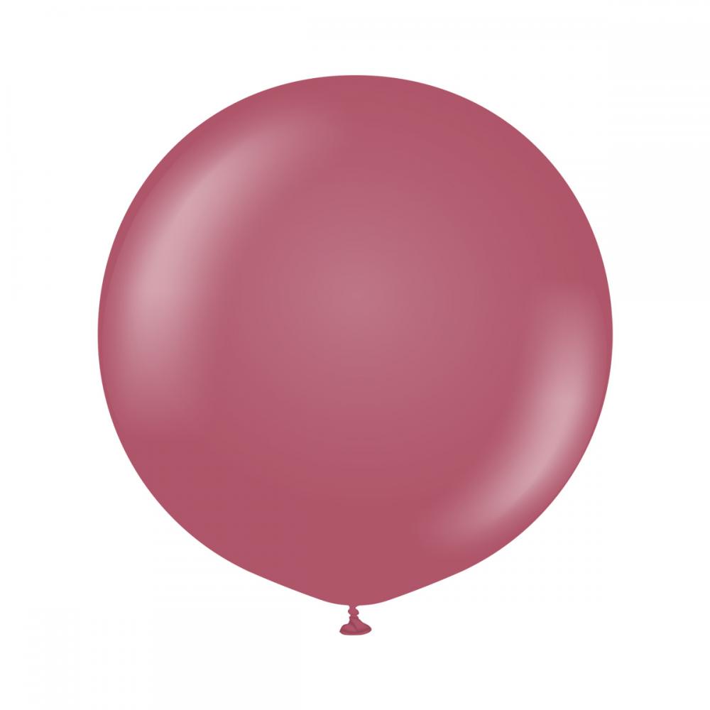Läs mer om Rosa Stora Latexballonger Wild Berry