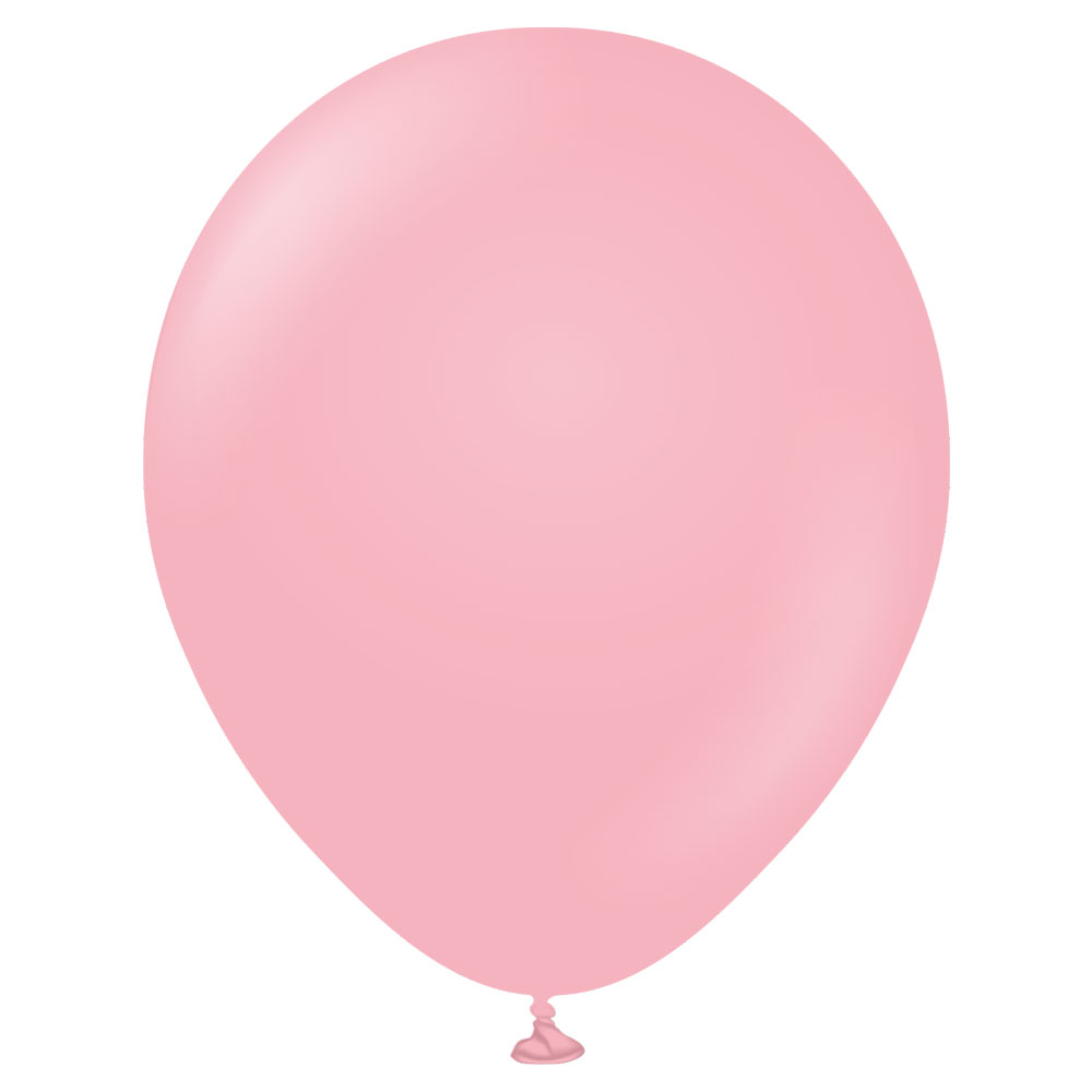 Läs mer om Rosa Stora Standard Latexballonger Flamingo Pink