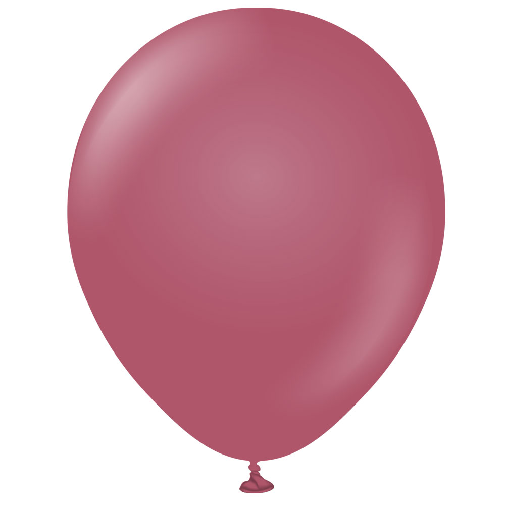 Läs mer om Rosa Stora Standard Latexballonger Wild Berry