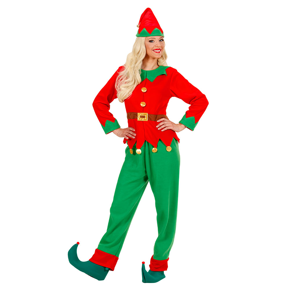 Läs mer om Santas Little Helper Elf Dräkt Dam