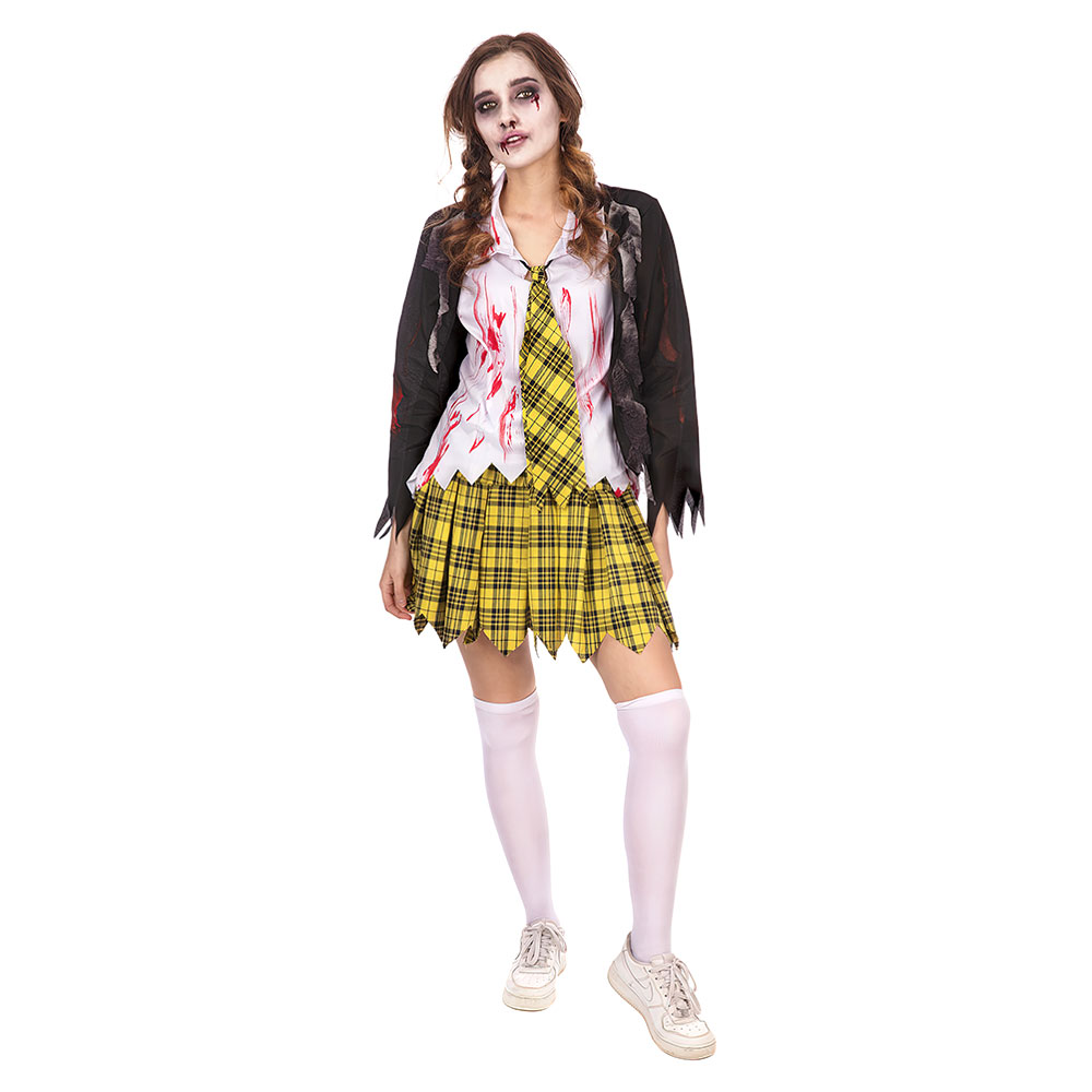 School Girl Zombie Dräkt