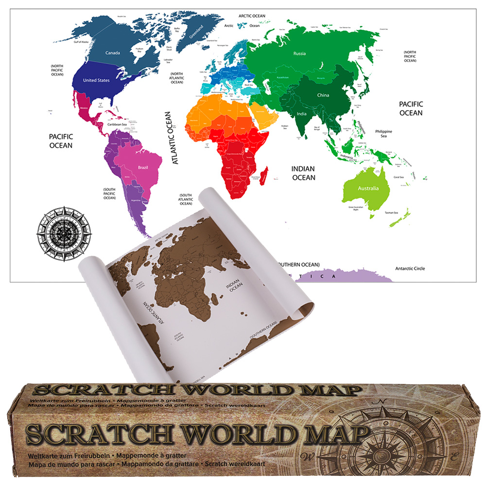 Scratch World Map