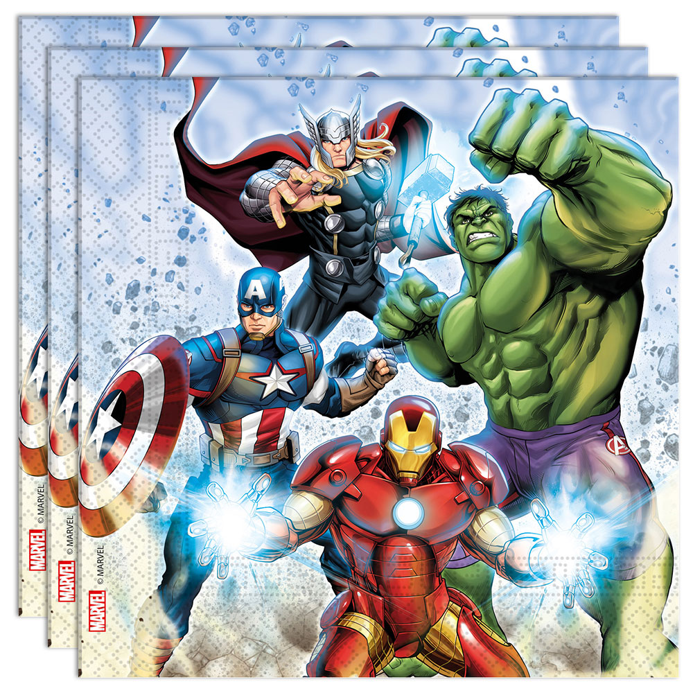 Läs mer om Servetter Avengers Infinity Stones