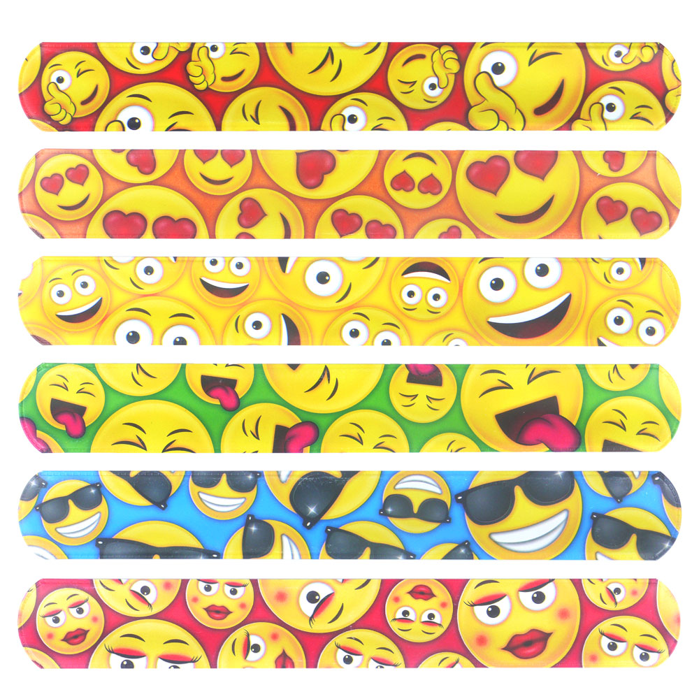 Slap Bracelet Snäpparmband Emoji