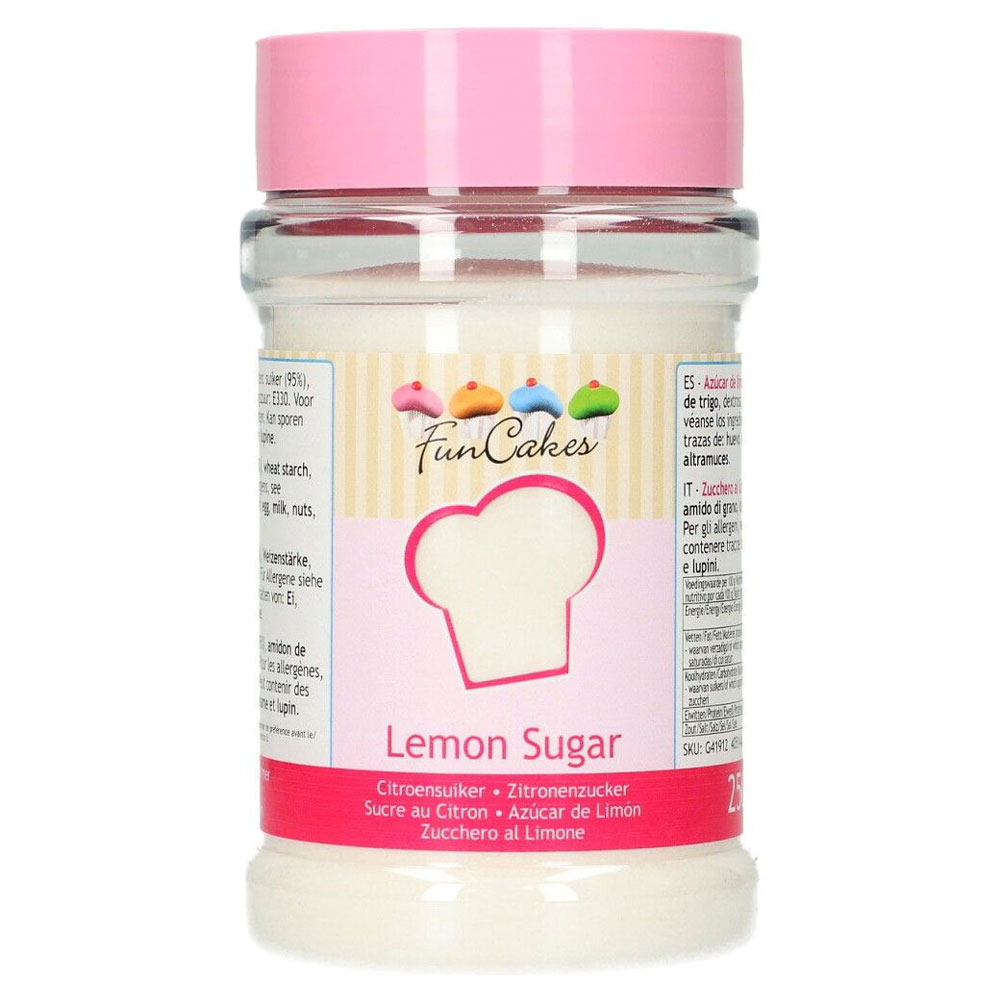 Smaksatt Socker Citron