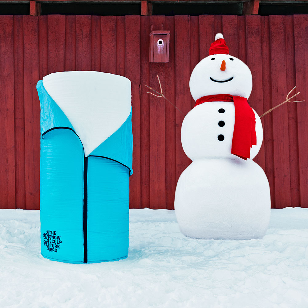 Snöskulpturssäck
