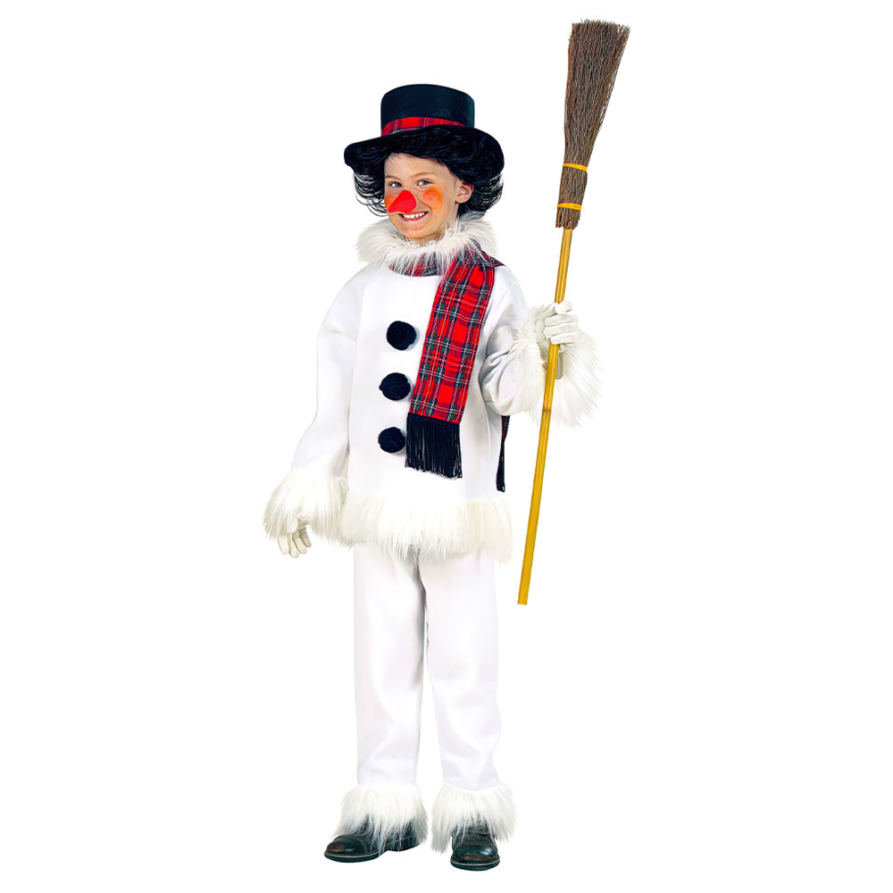 Läs mer om Snowman Snögubbedräkt Barn