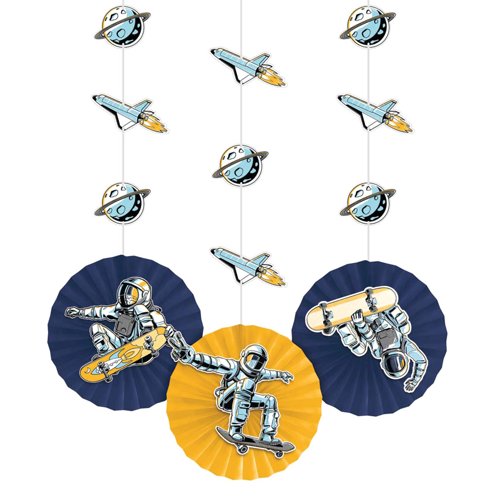Läs mer om Space Skater Hängande Dekoration