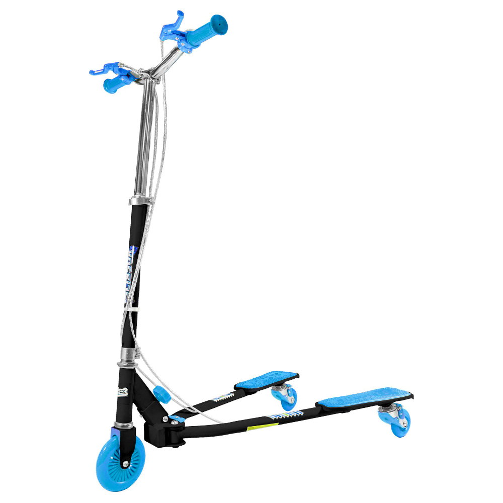 Sparkcykel Scissor Svart & Blå