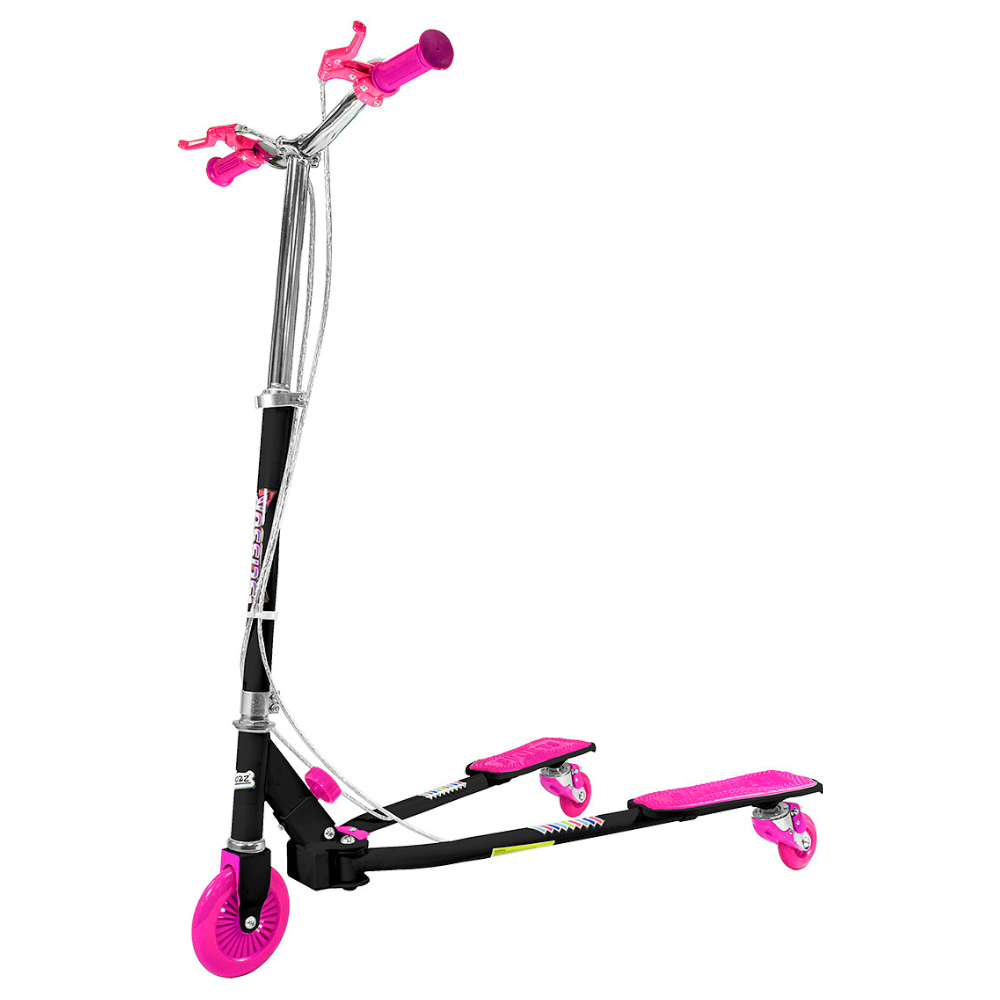 Läs mer om Sparkcykel Scissor Svart & Rosa