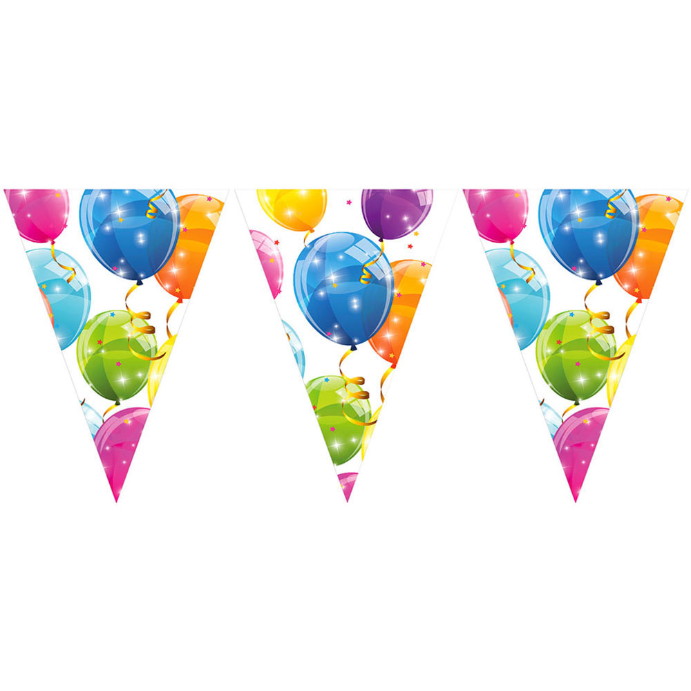 Läs mer om Sparkling Balloons Flaggirlang