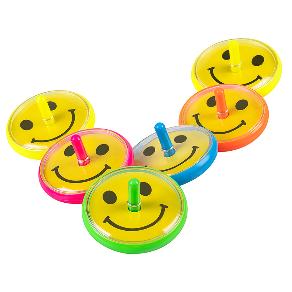 Läs mer om Spin Tops Smiley Leksaker