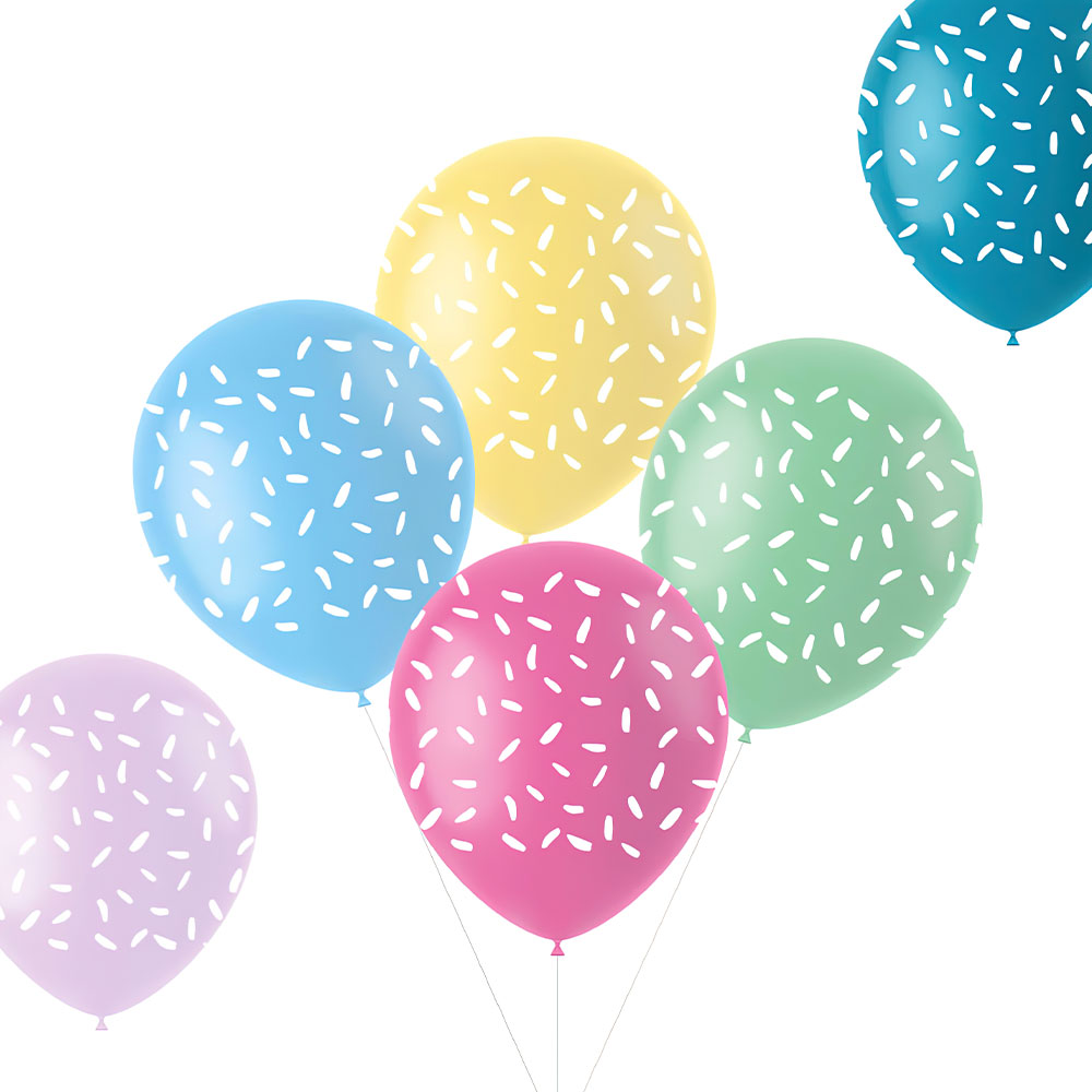 Läs mer om Sprinkles Latexballonger Pastell