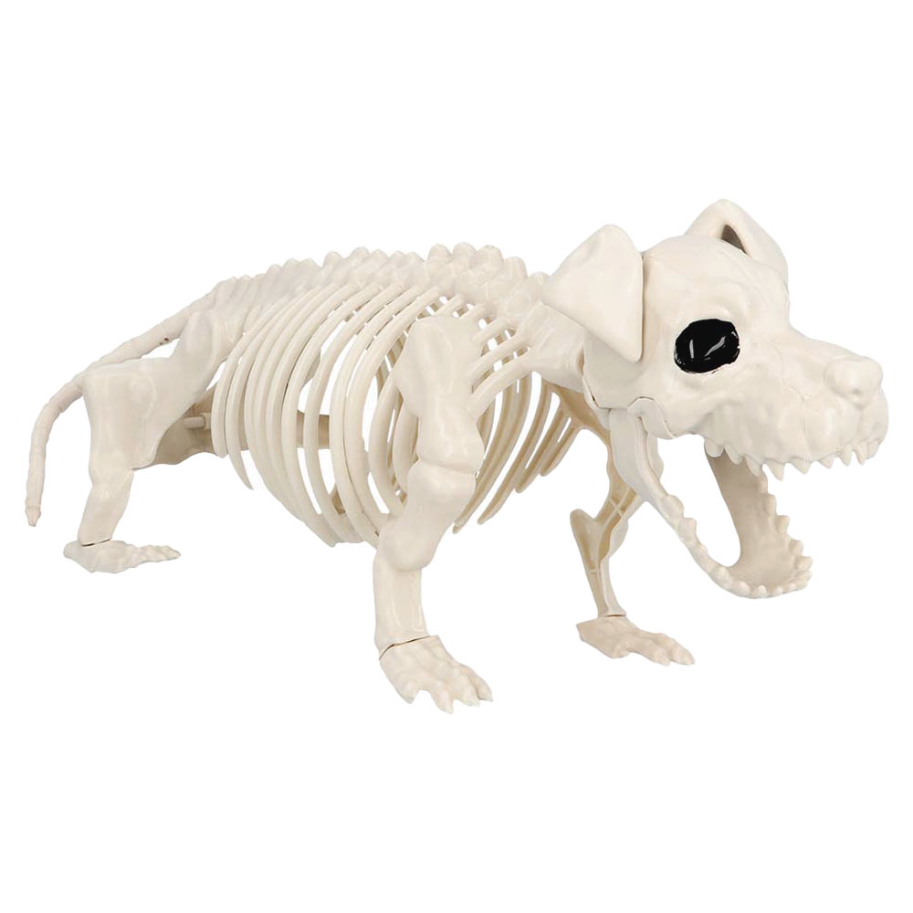 Läs mer om Stor Skelett Dekoration Hund