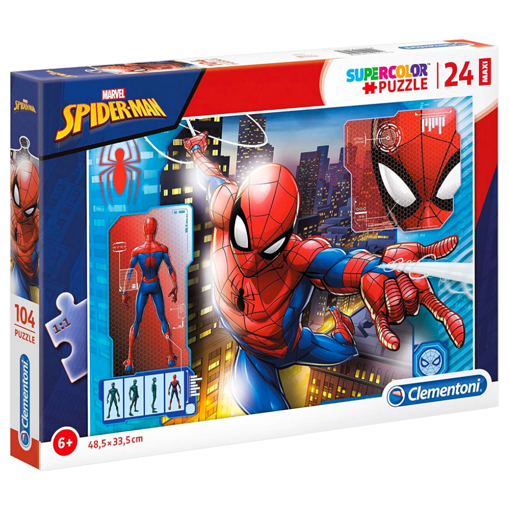 Stort Spiderman Pussel