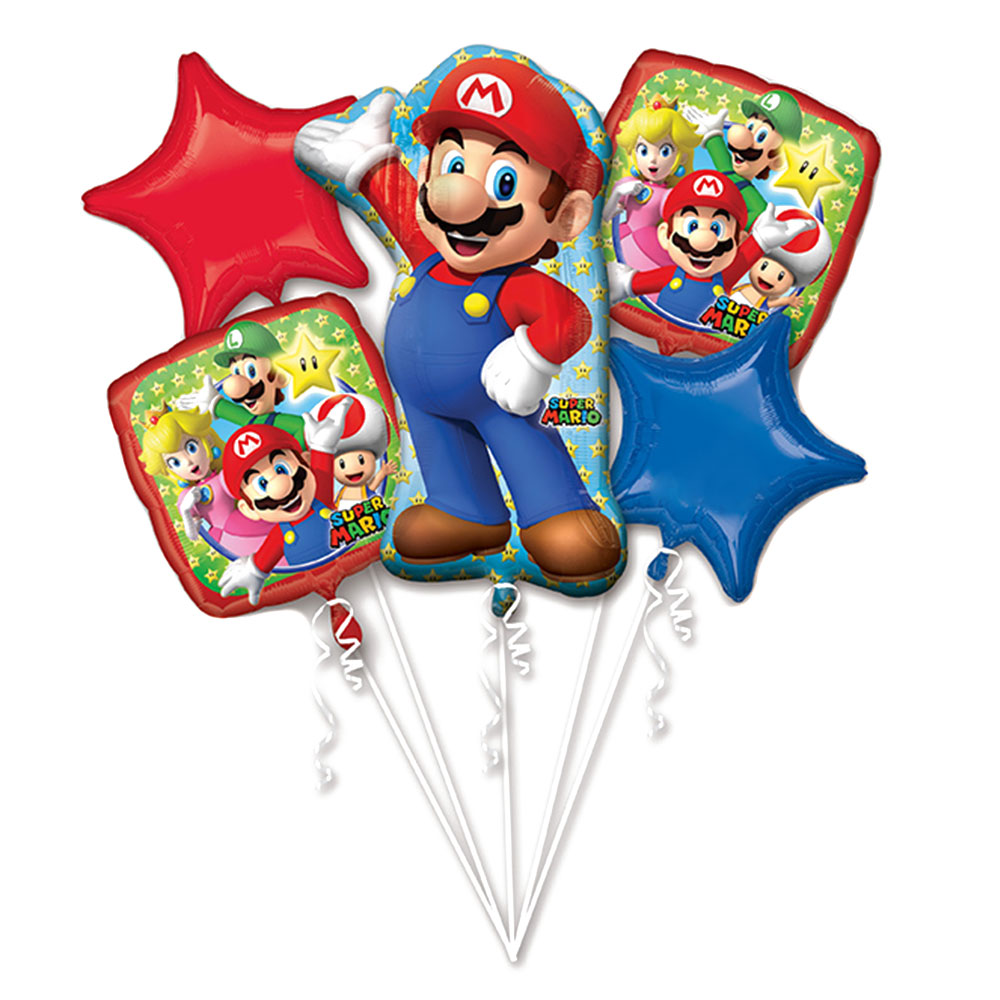 Läs mer om Super Mario Folieballong Kit