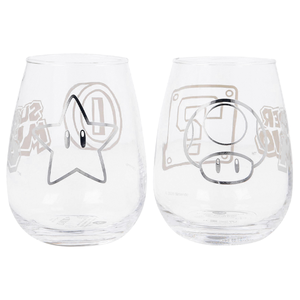 Läs mer om Super Mario Glas 2-pack