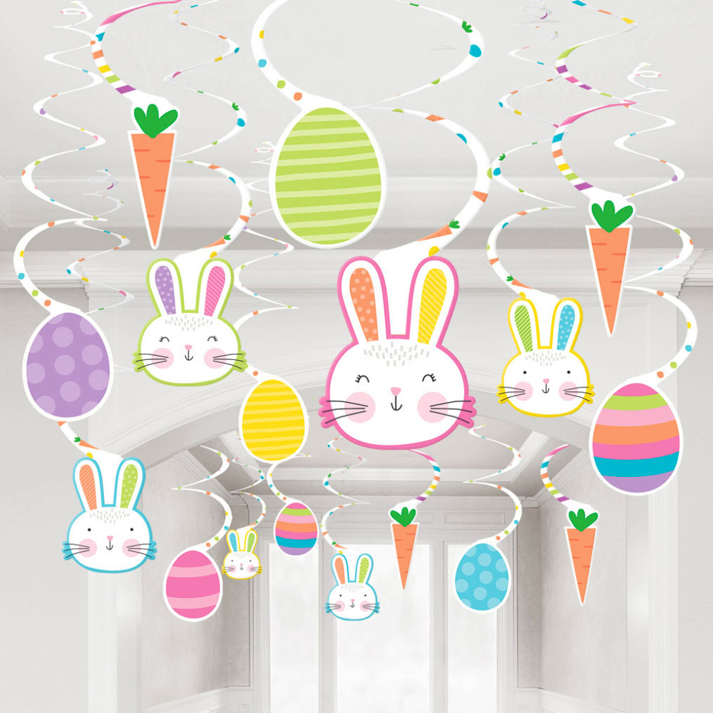 Läs mer om Swirls Dekorationer Påsk Hello Bunny