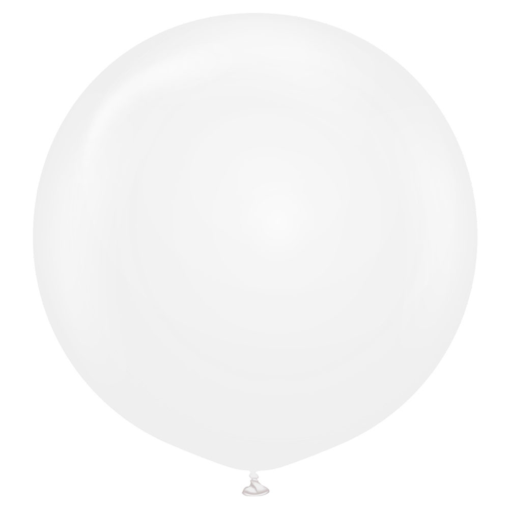 Läs mer om Transparenta Gigantiska Ballonger Crystal Transparent 2-pack