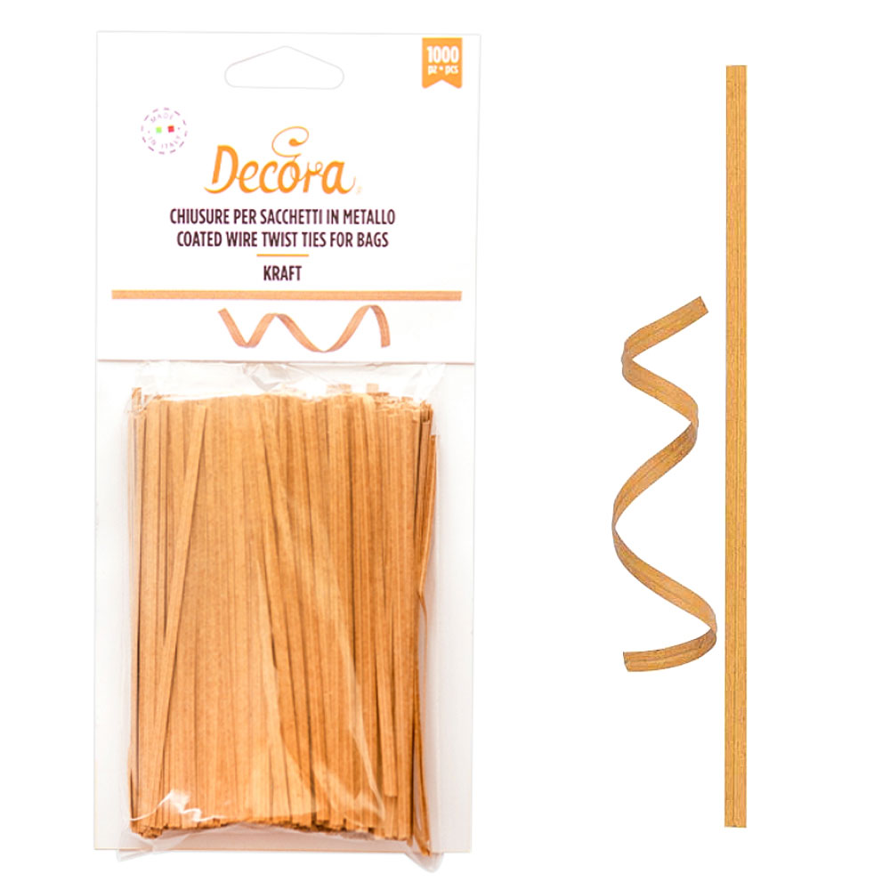 Twist Tie Band Natur