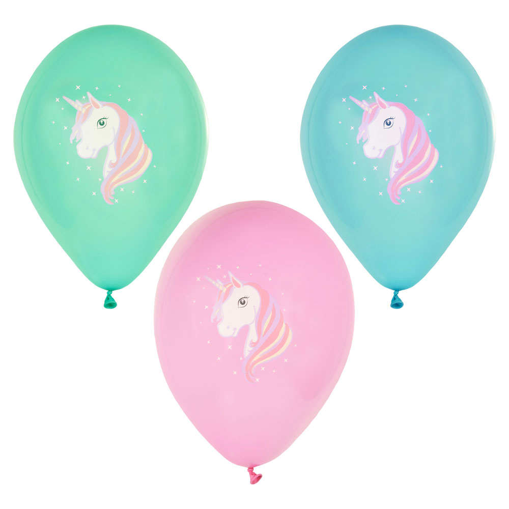 Läs mer om Unicorn Latexballonger Pastell