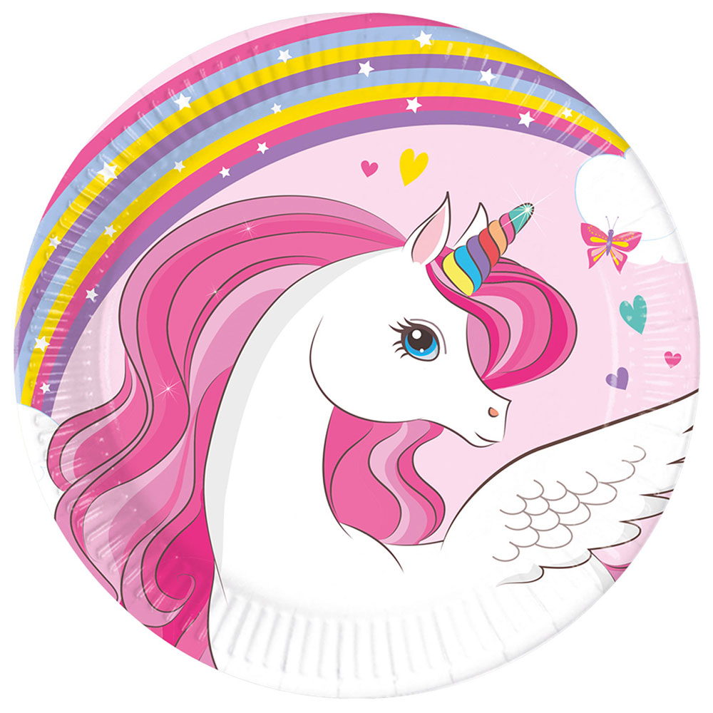 Läs mer om Unicorn Rainbow Pappassietter