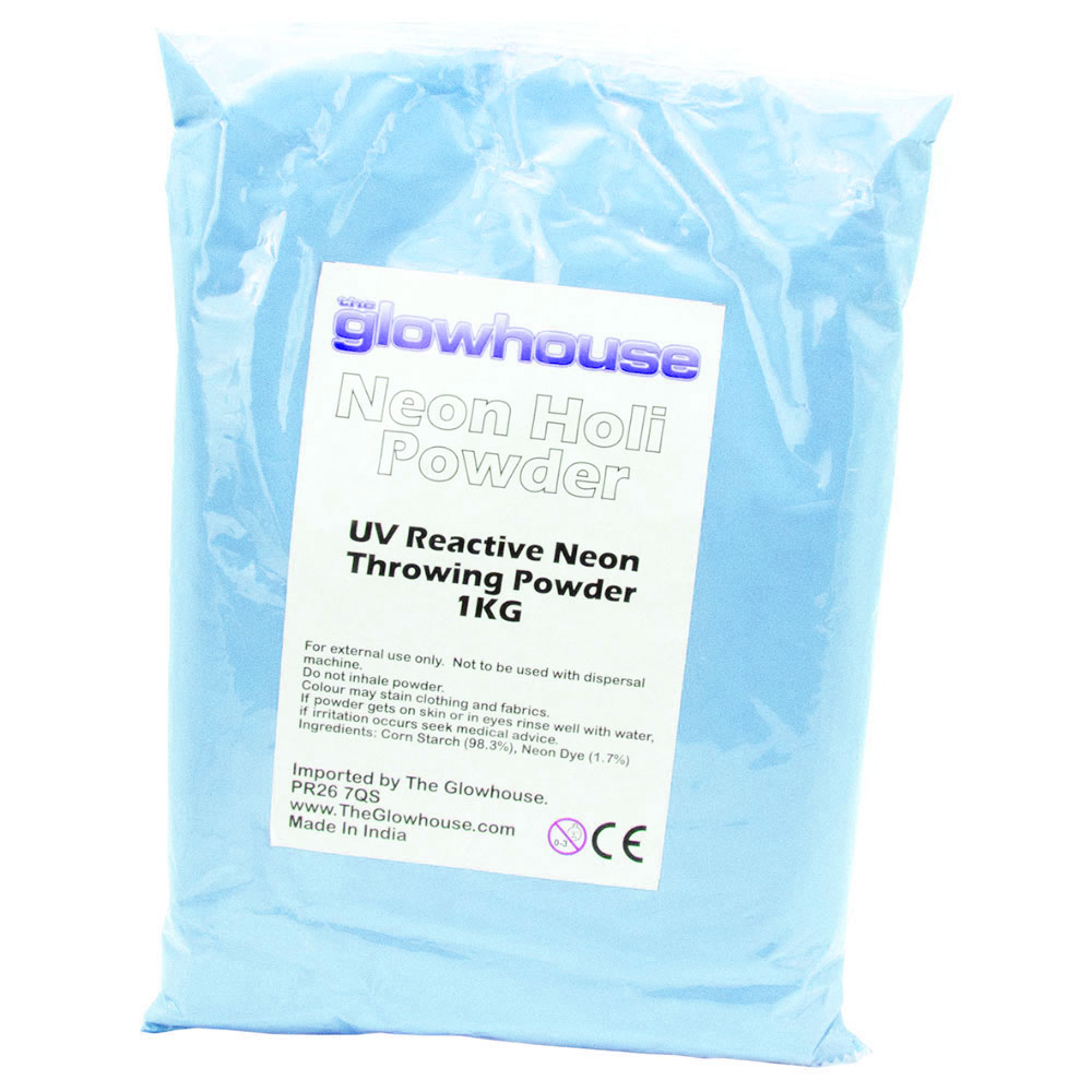 UV Neon Pulver Blå 1 kg