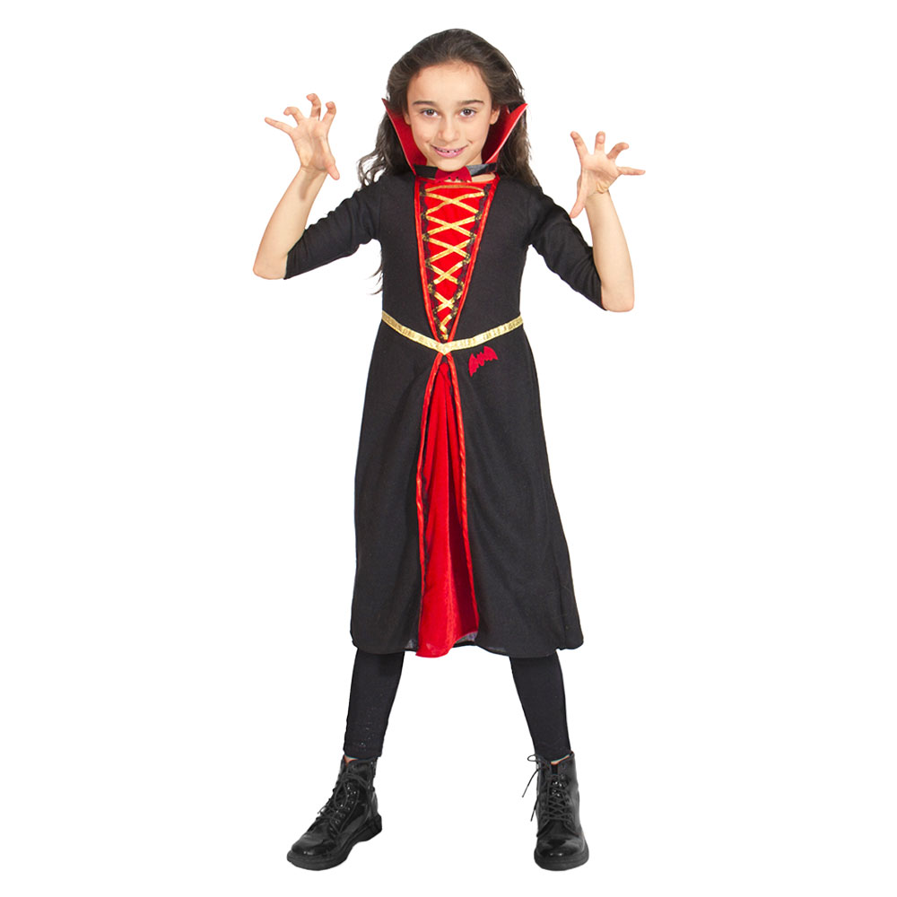 Vampyrklänning Deluxe Barn