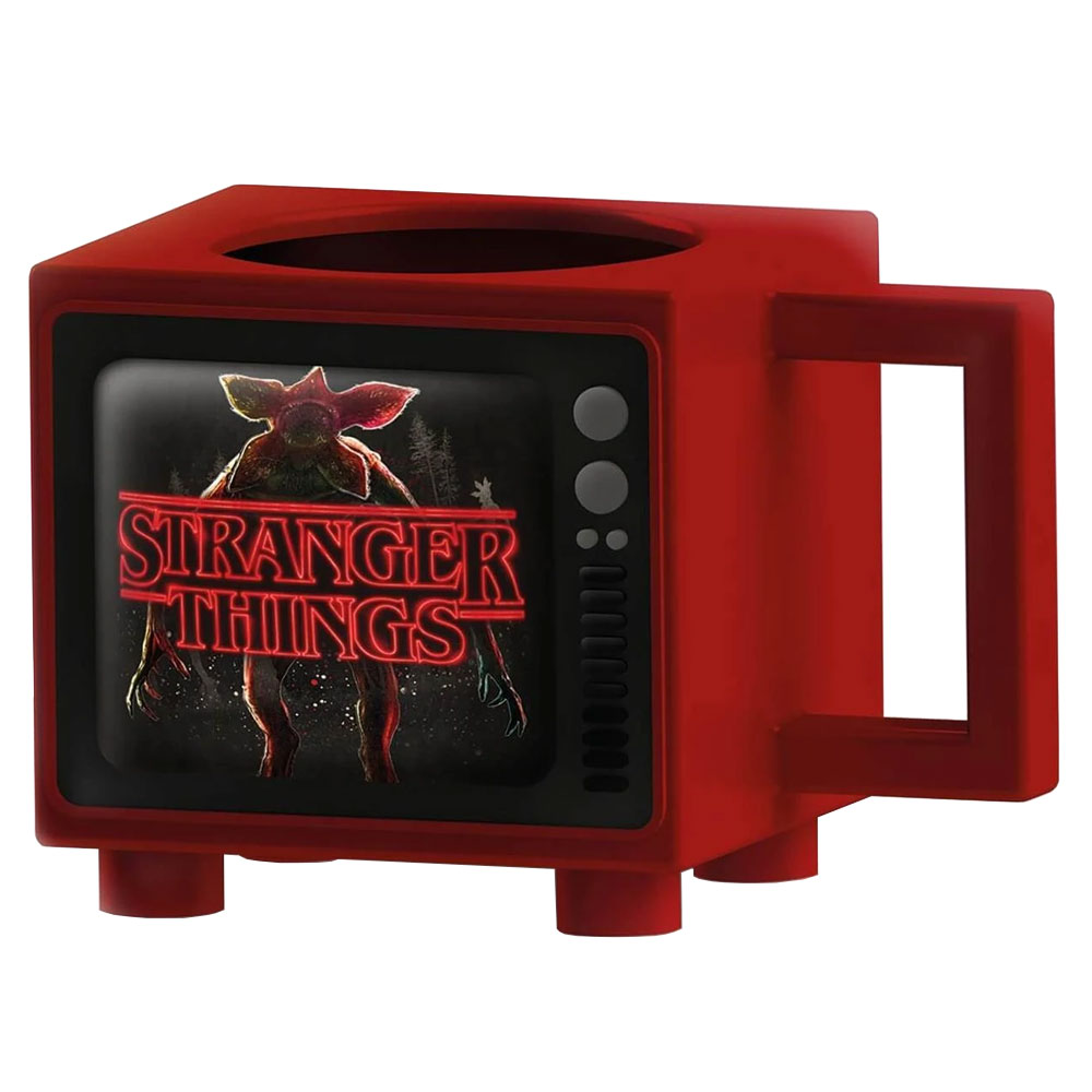 Läs mer om Värmeskiftande Mugg Stranger Things Retro-TV