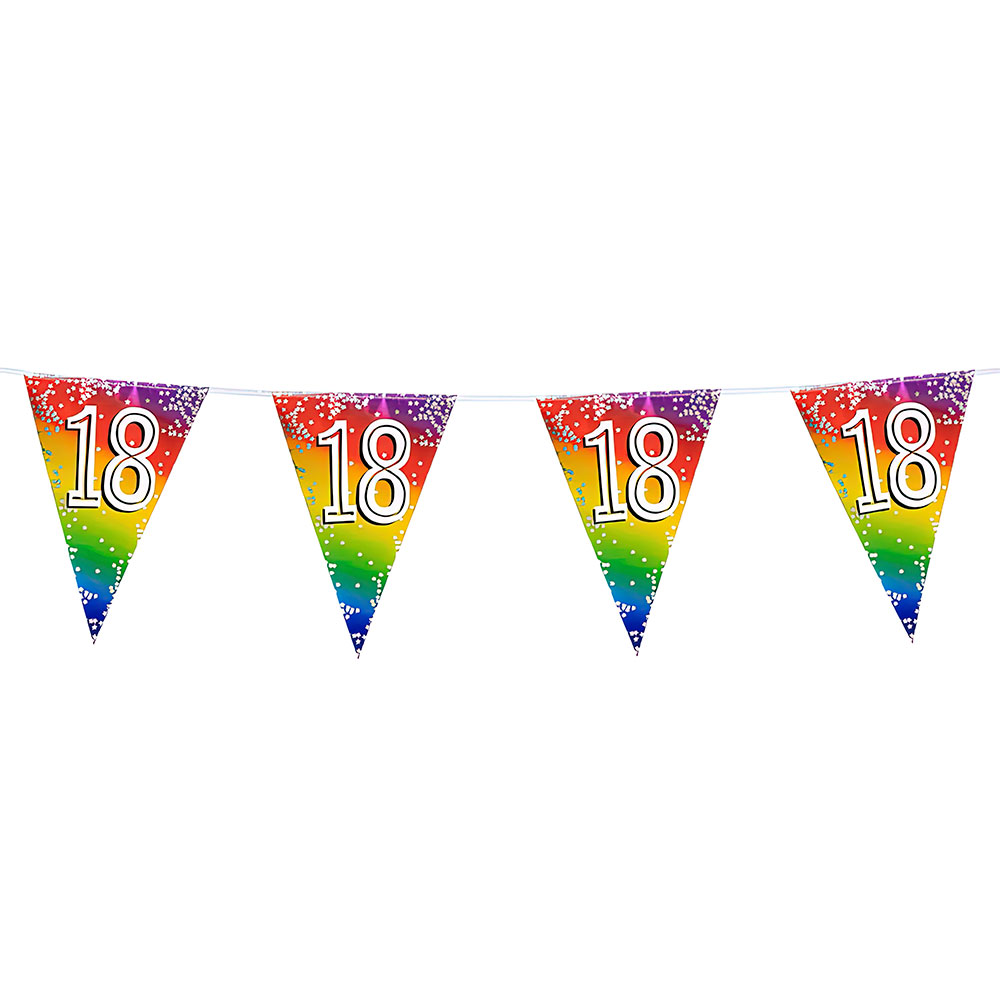 Vimpelgirlang Regnbåge 18 år