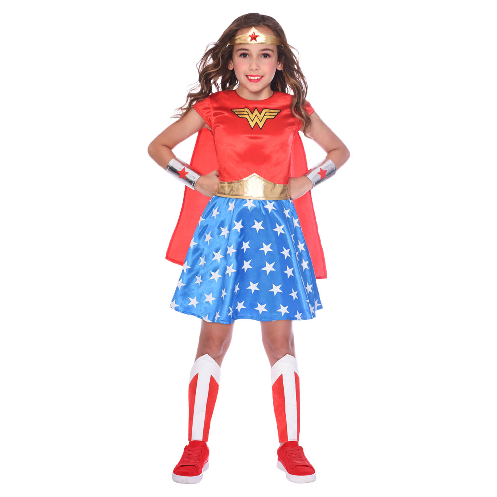 Läs mer om Wonder Woman Dräkt Klassisk Barn