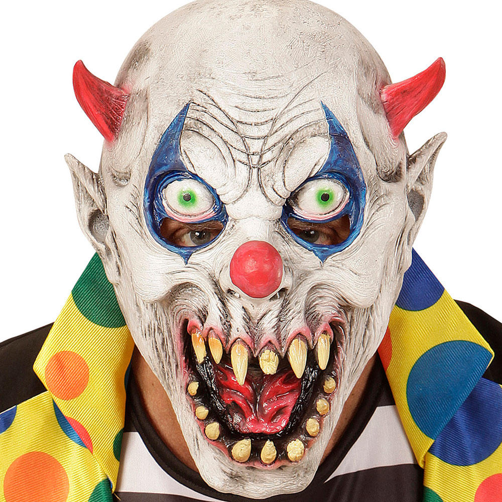 Läs mer om Djävuls Clown Mask