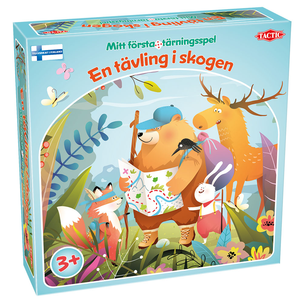 En Tävling i Skogen - Mitt Första Tärningsspel