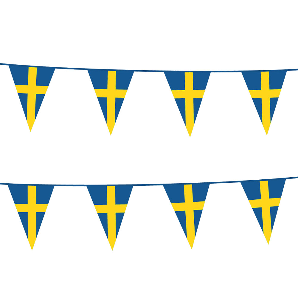 Läs mer om Flaggirlang Svenska Flaggan 10m
