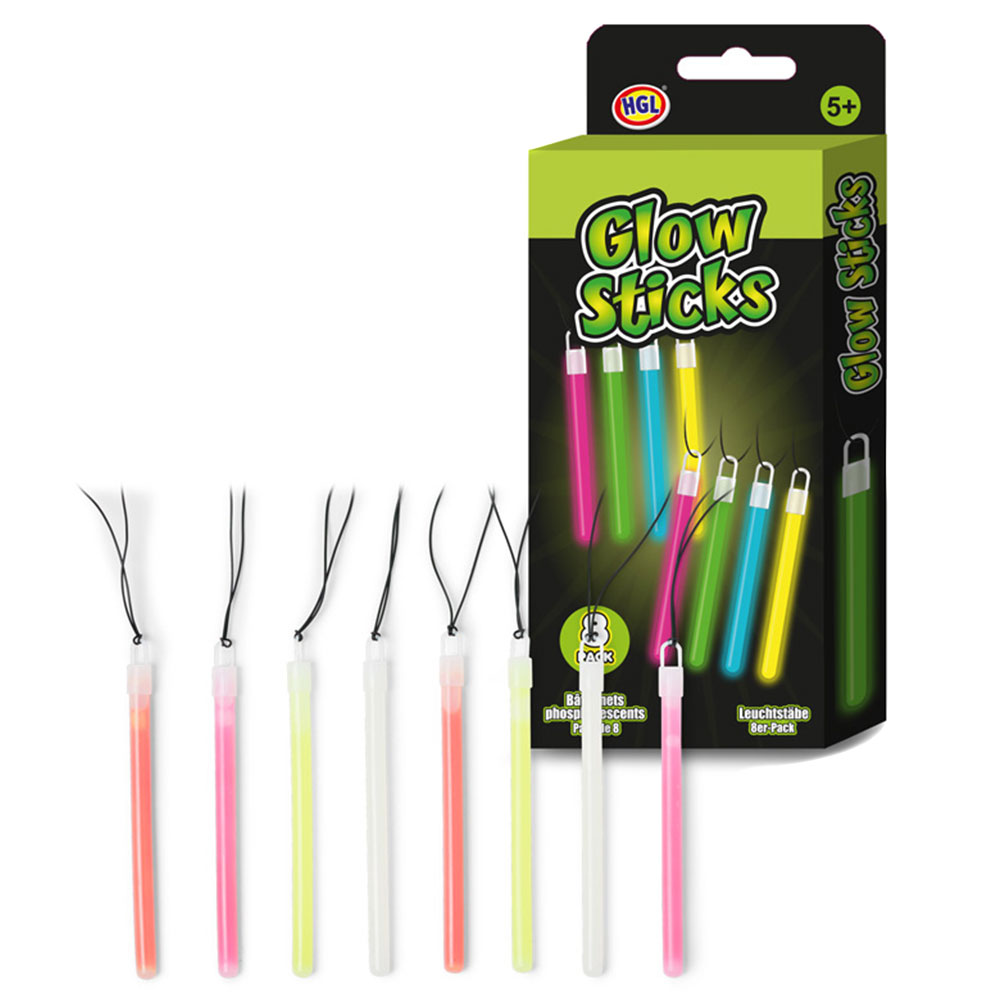 Läs mer om Glowsticks Halsband 8-pack