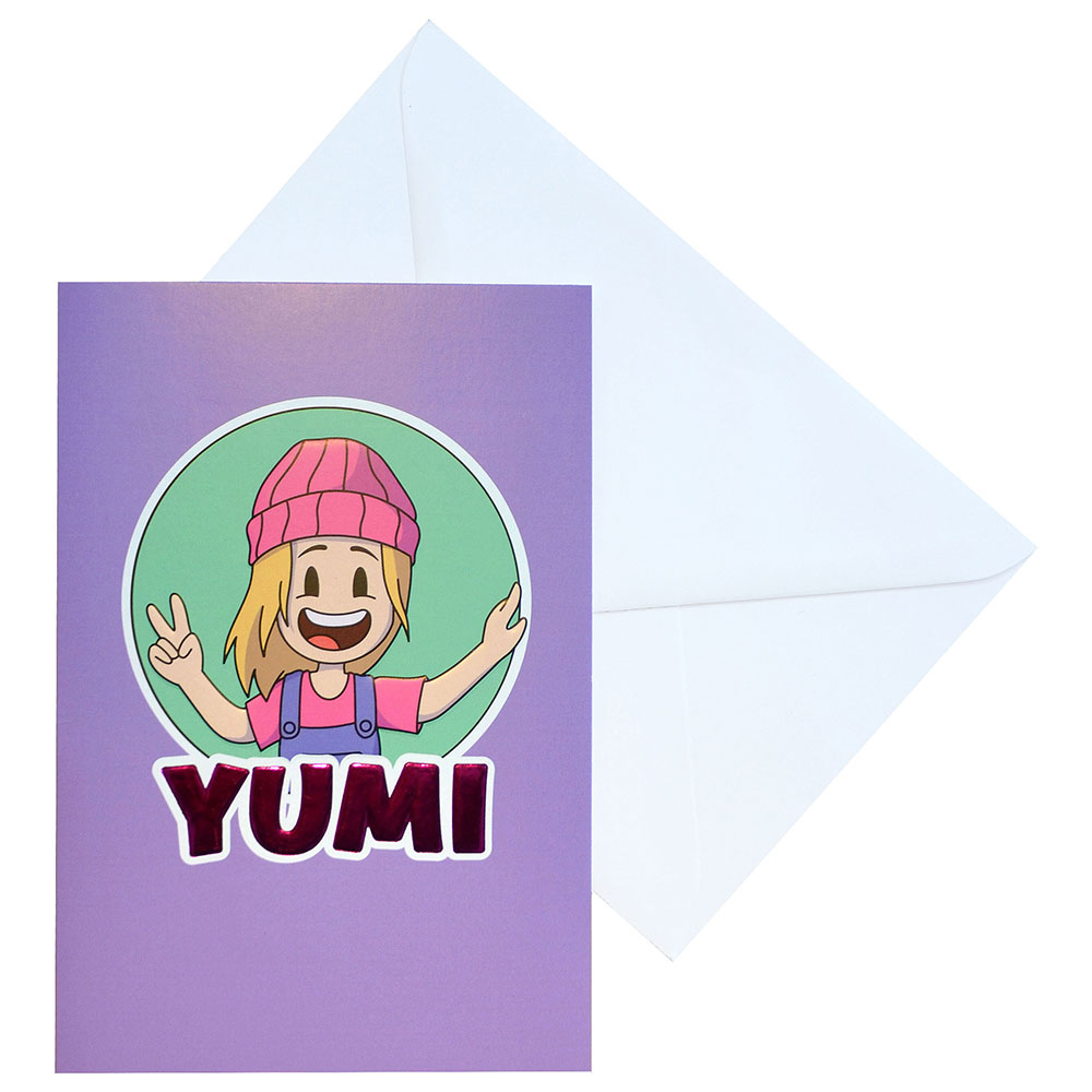 Läs mer om Gratulationskort Yumi