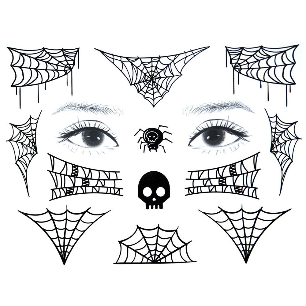 Läs mer om Halloween Temporära Tatueringar O