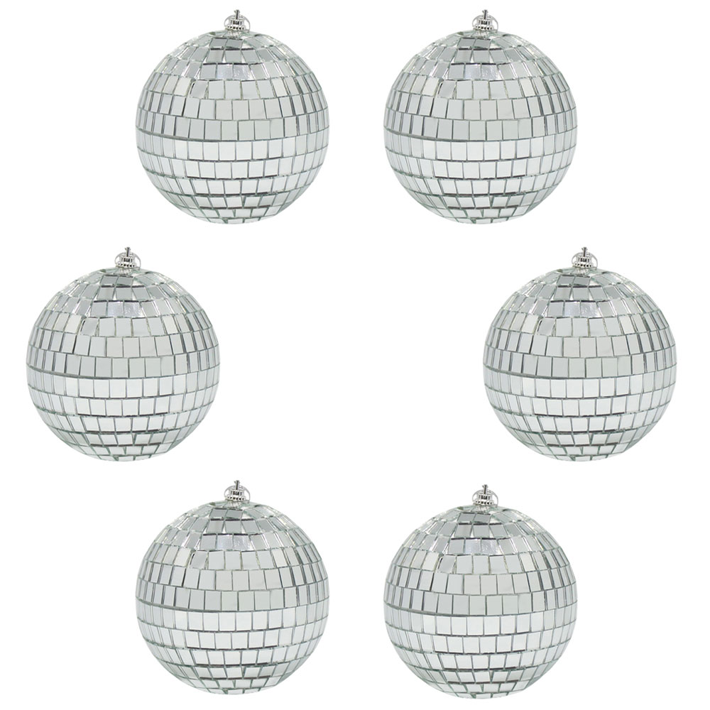 Julgransdekoration Discokulor 6-Pack