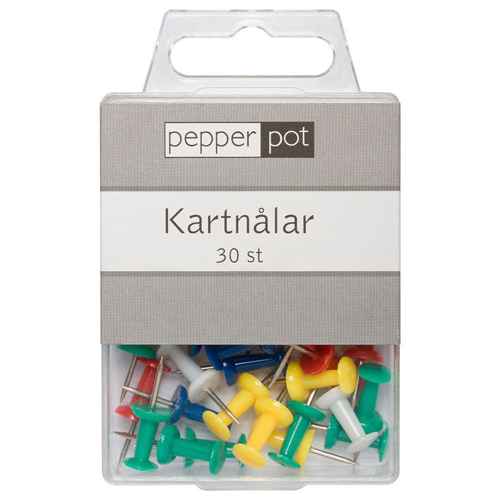 Läs mer om Kartnålar 30-Pack