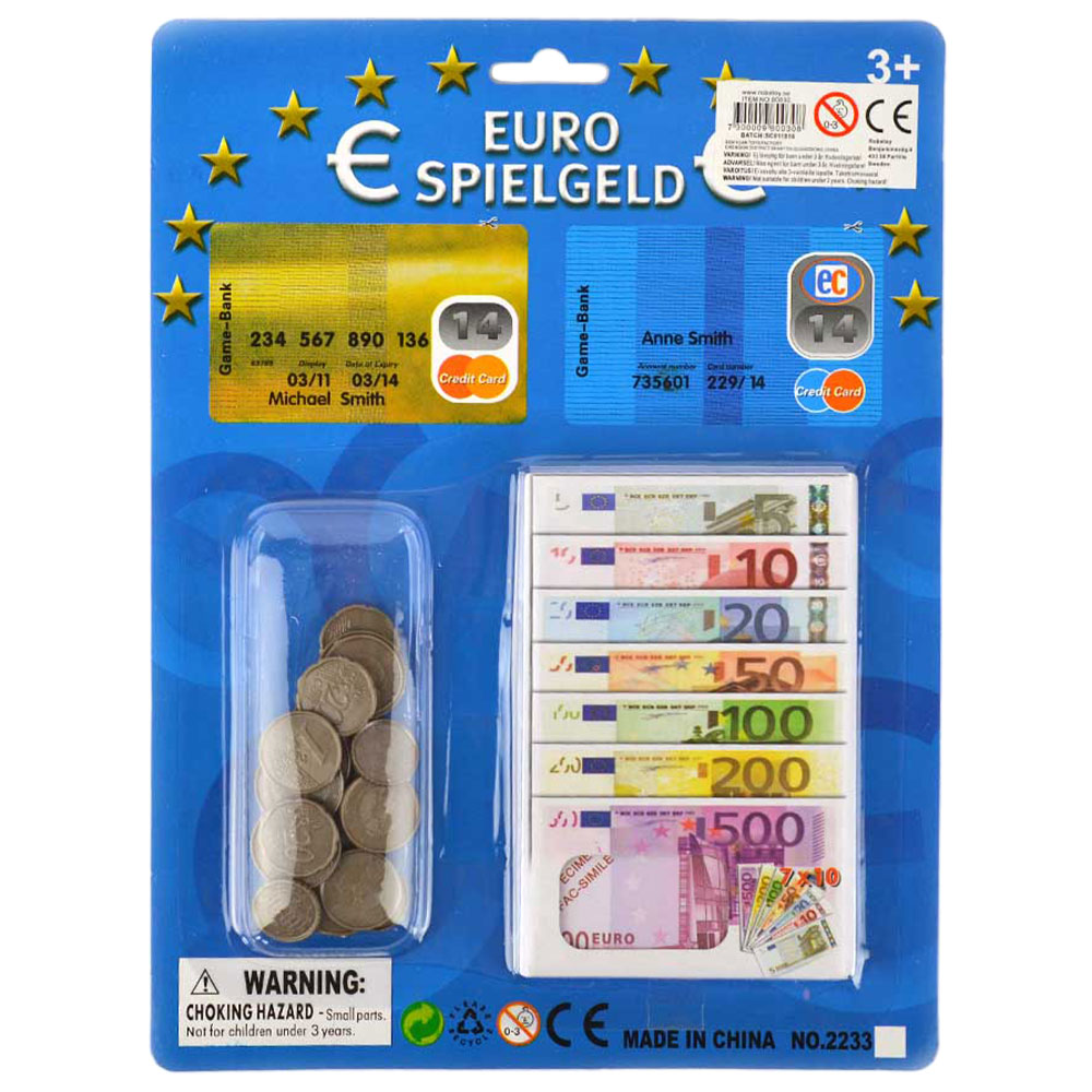 Läs mer om Leksakspengar Euro Barn