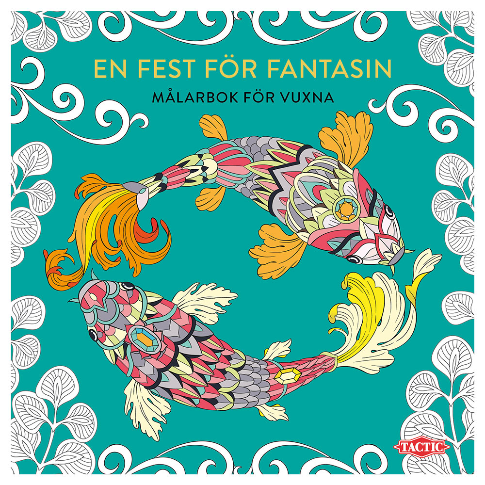 Läs mer om Mandala Målarbok för Vuxna - En Fest För Fantasin