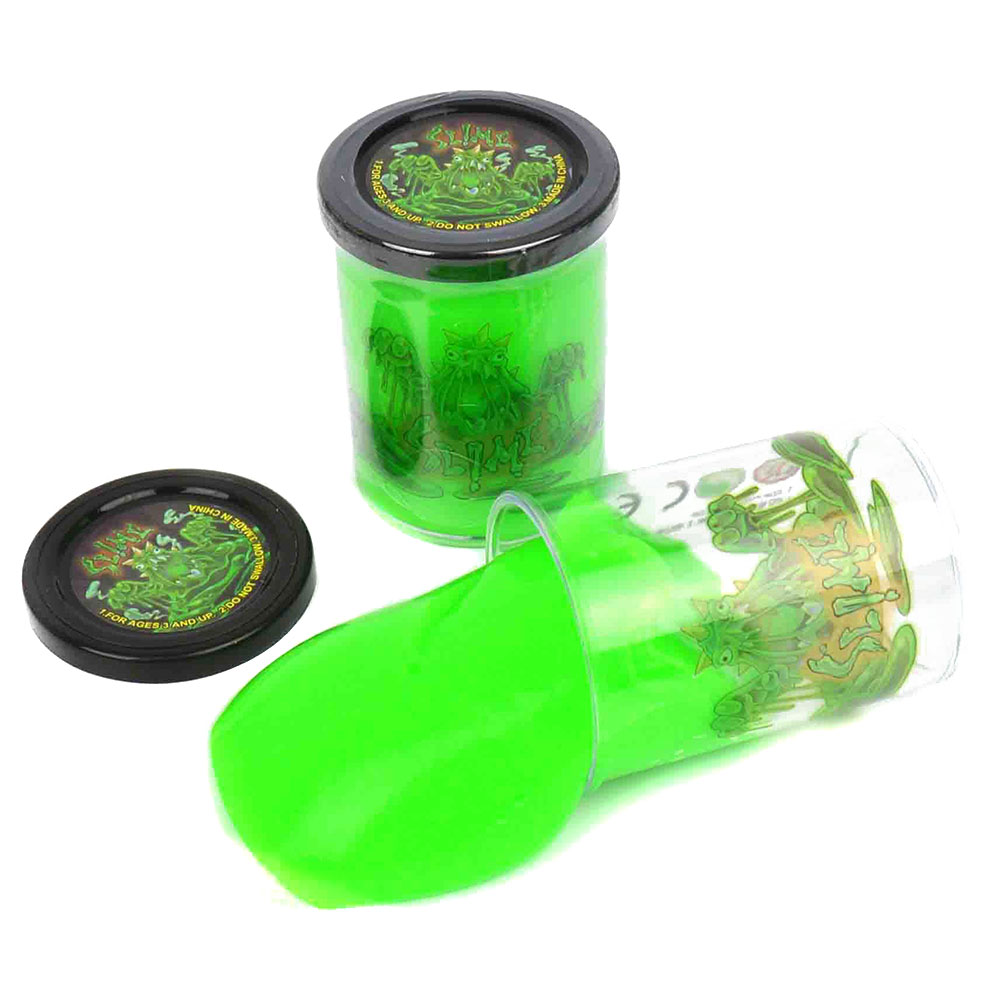 Läs mer om Monster Slime Neongrön