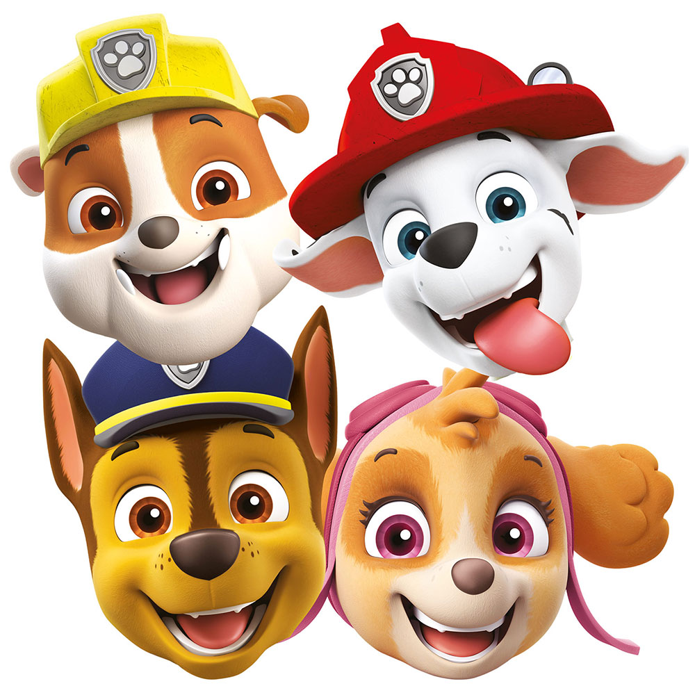 Läs mer om Paw Patrol Friends Pappmasker