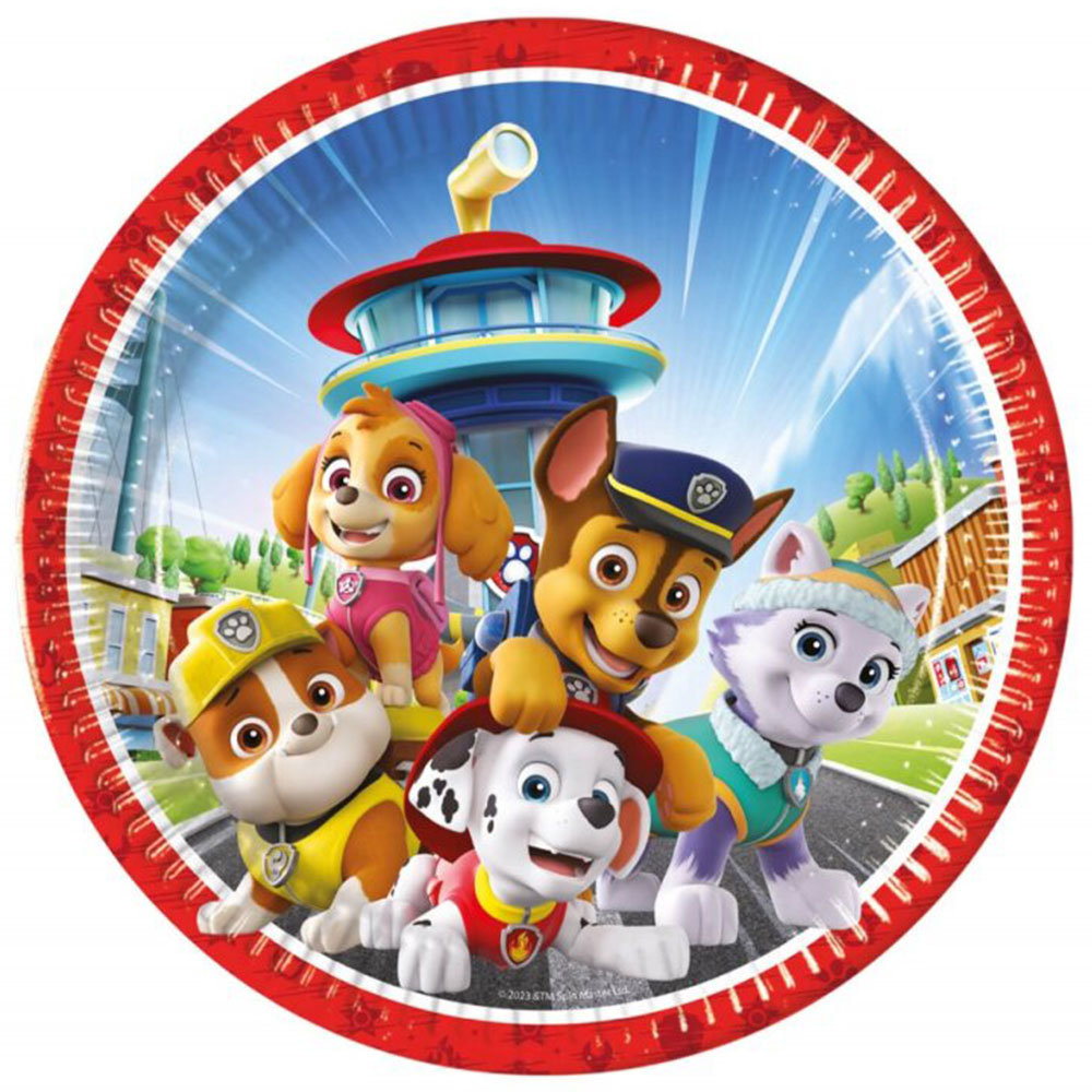 Läs mer om Paw Patrol Papperstallrikar